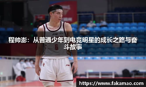 程帅澎：从普通少年到电竞明星的成长之路与奋斗故事